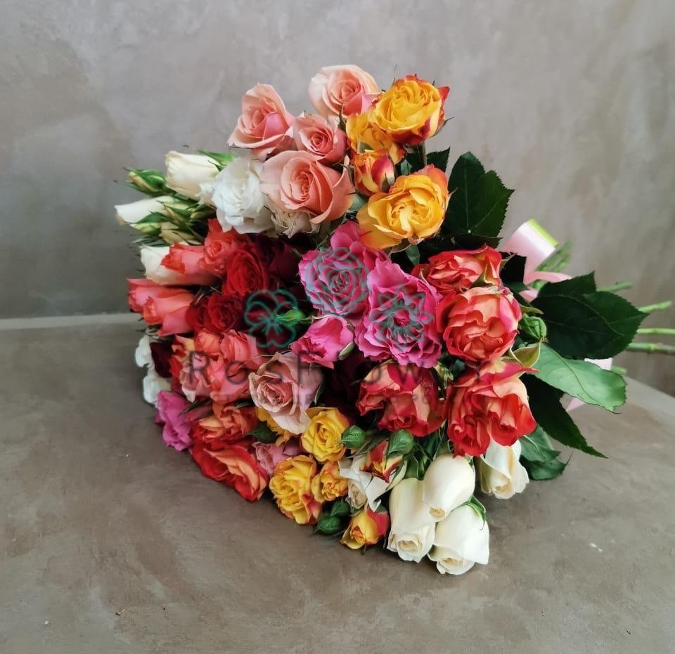 Букет цветов из: Розы в Поворино