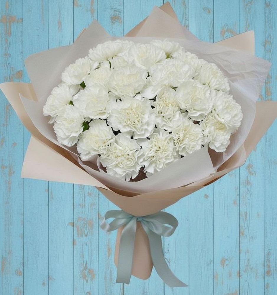 Букет цветов из: Гвоздики в Поворино