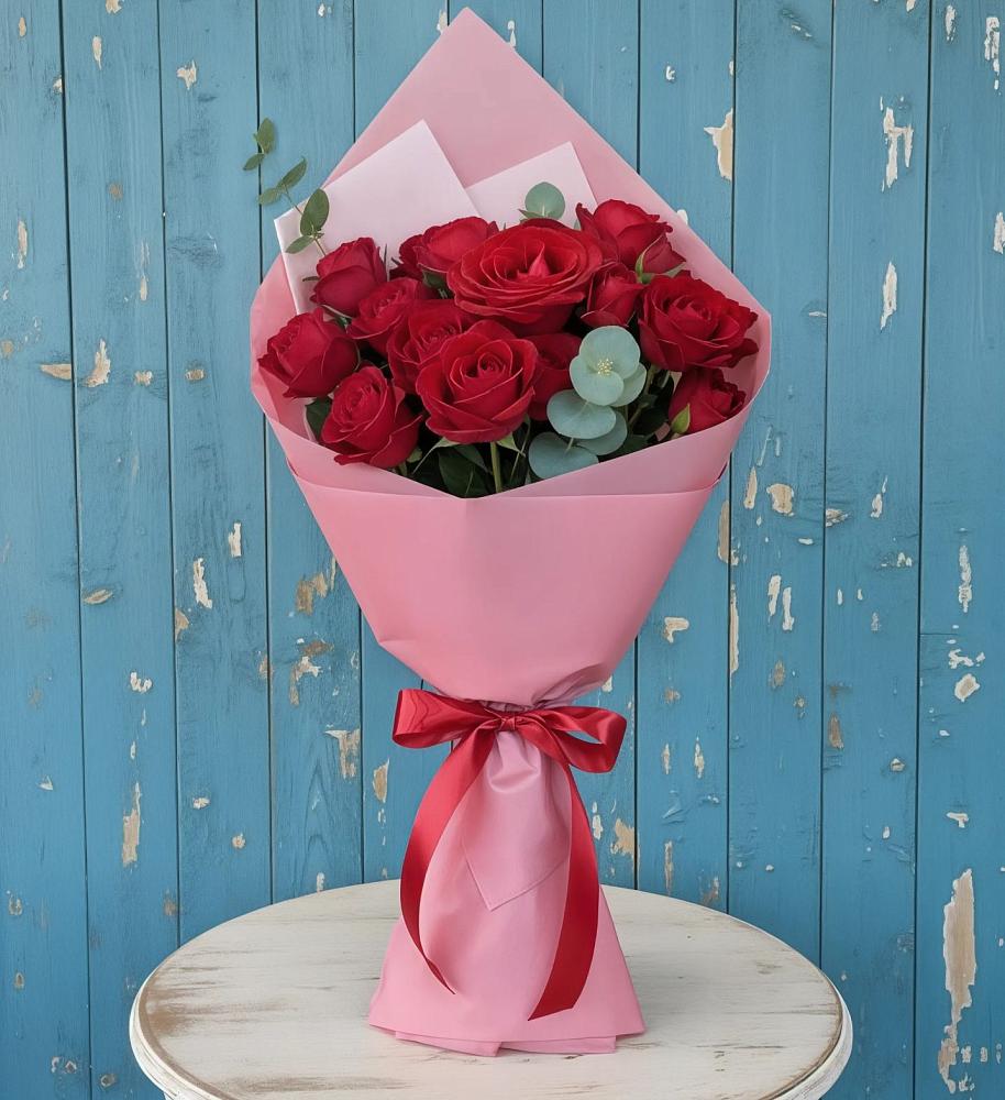 Букет цветов из: Розы в Поворино