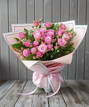 Букет Розовый кустик в Поворино