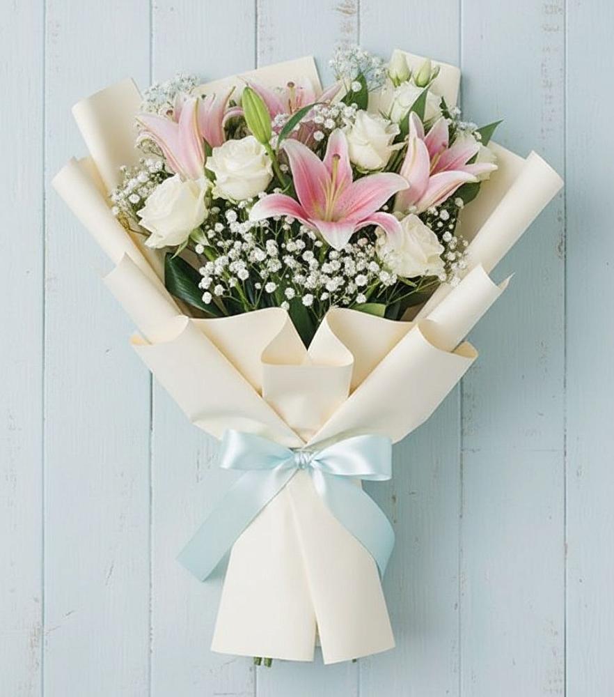 Букет цветов из: Лилии в Поворино