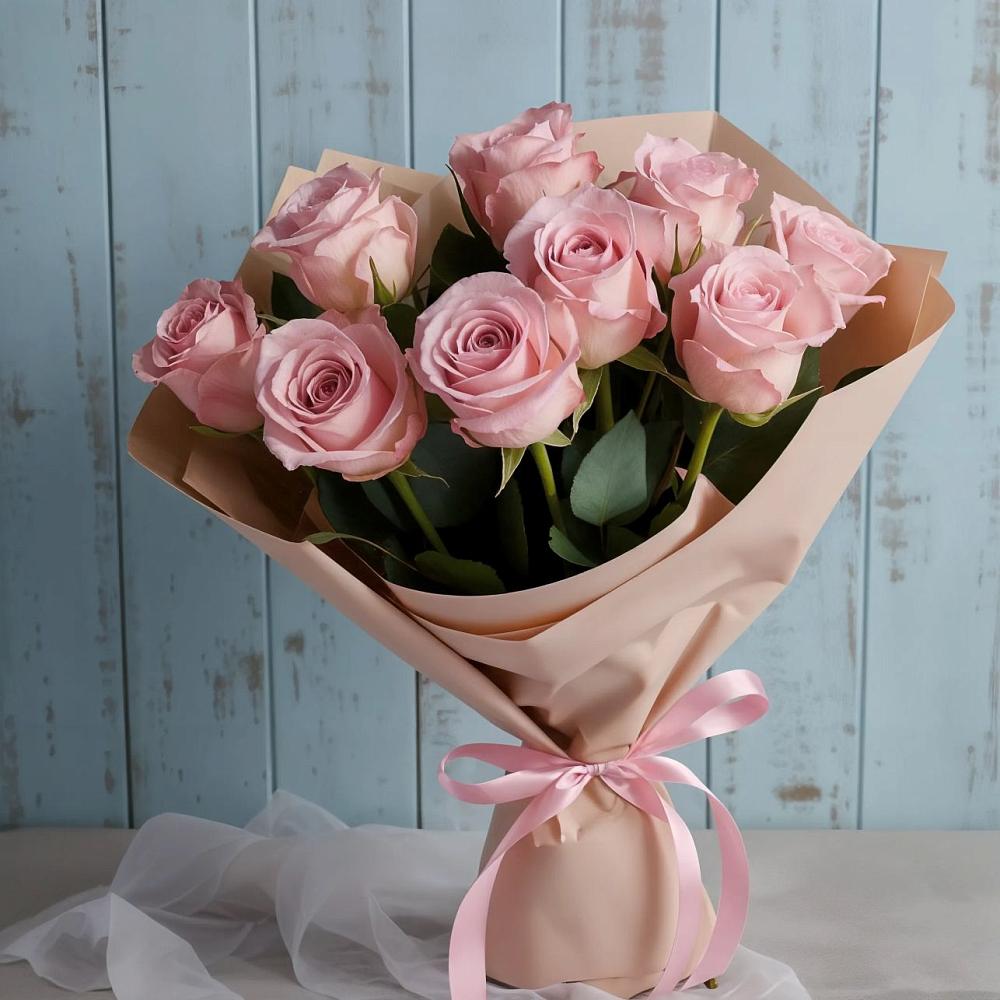 Букет цветов из: Розы в Поворино