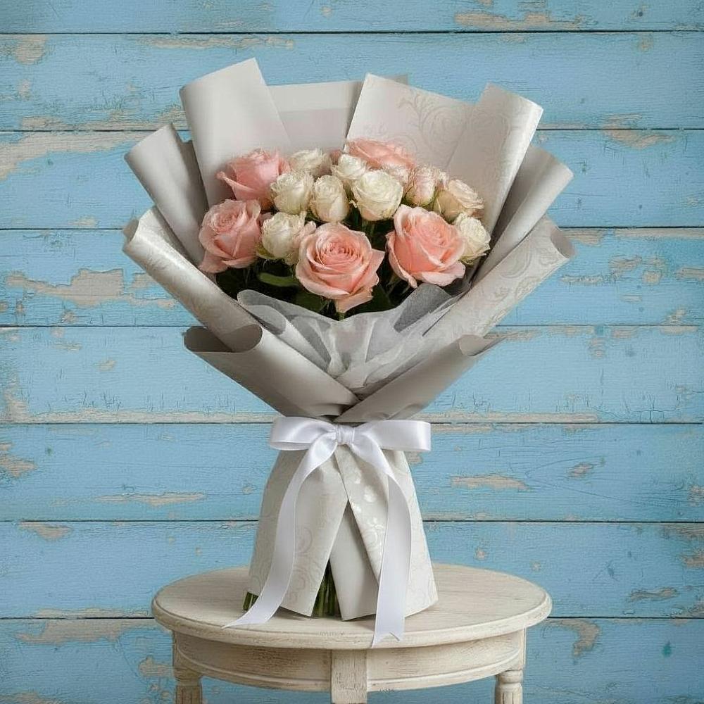 Букет цветов из: Розы в Поворино