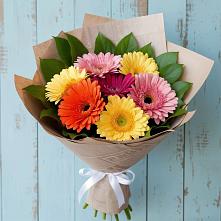 Букет цветов из:  Герберы #REPLACE_PRED# Поворино