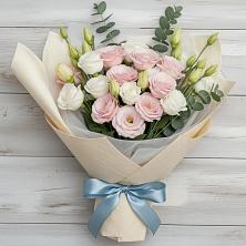 Букет цветов из:  Лизиантусы в Поворино