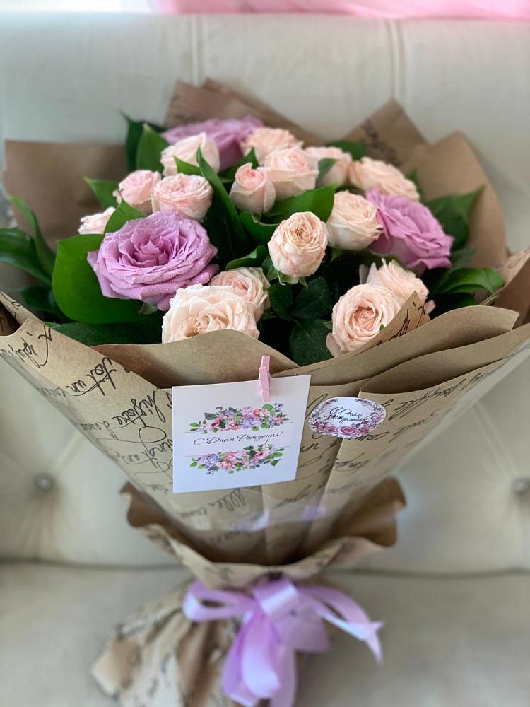 Букет цветов из: Розы в Поворино