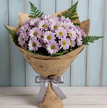 Букет цветов из:  Хризантемы #REPLACE_PRED# Поворино
