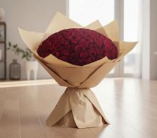 Букет 101 Красная роза в Поворино