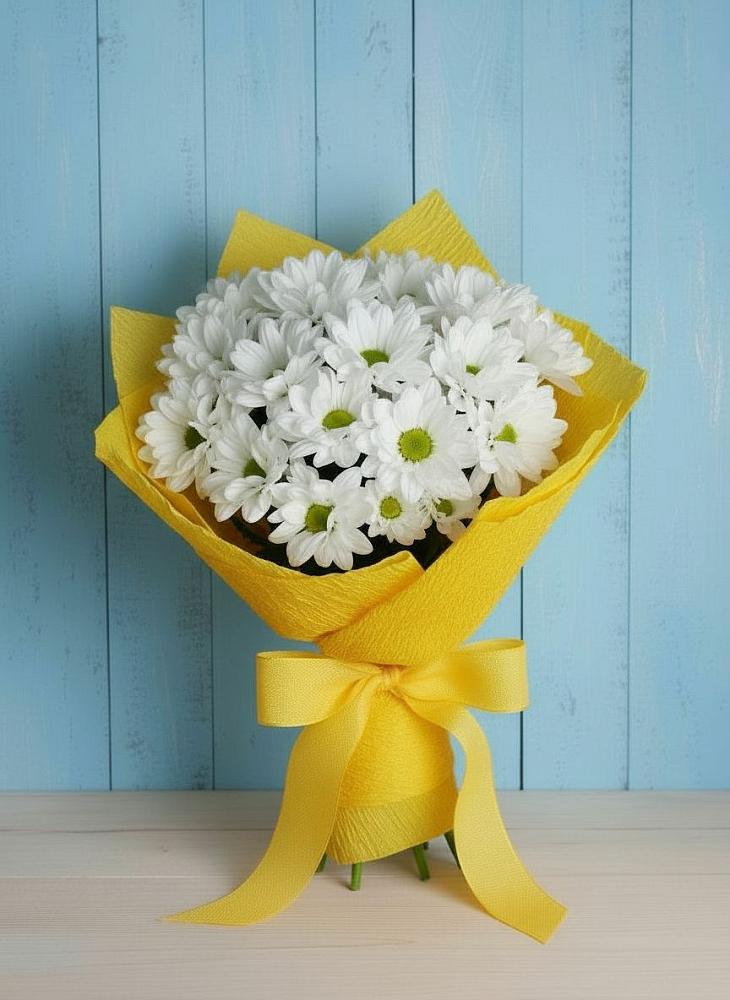 Букет цветов из: Хризантемы в Поворино