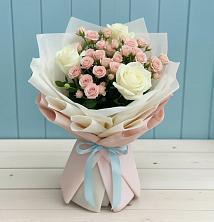 Букет цветов из:  Розы в Поворино