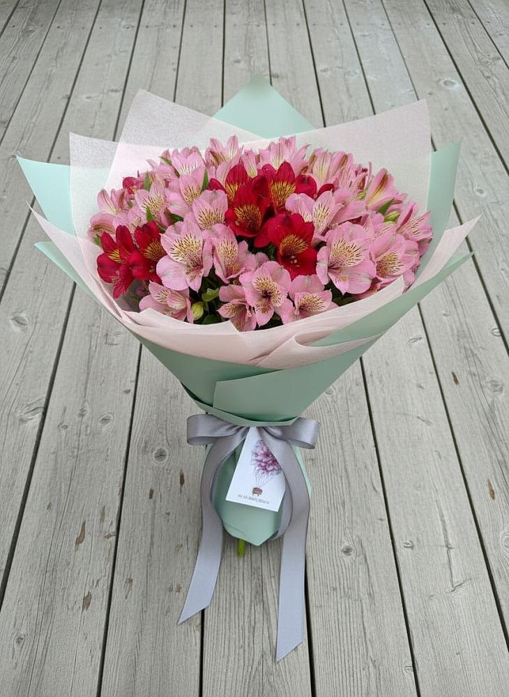 Букет цветов из: Альстромерии в Поворино