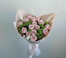 Букет цветов из:  Розы и Хризантемы в Поворино