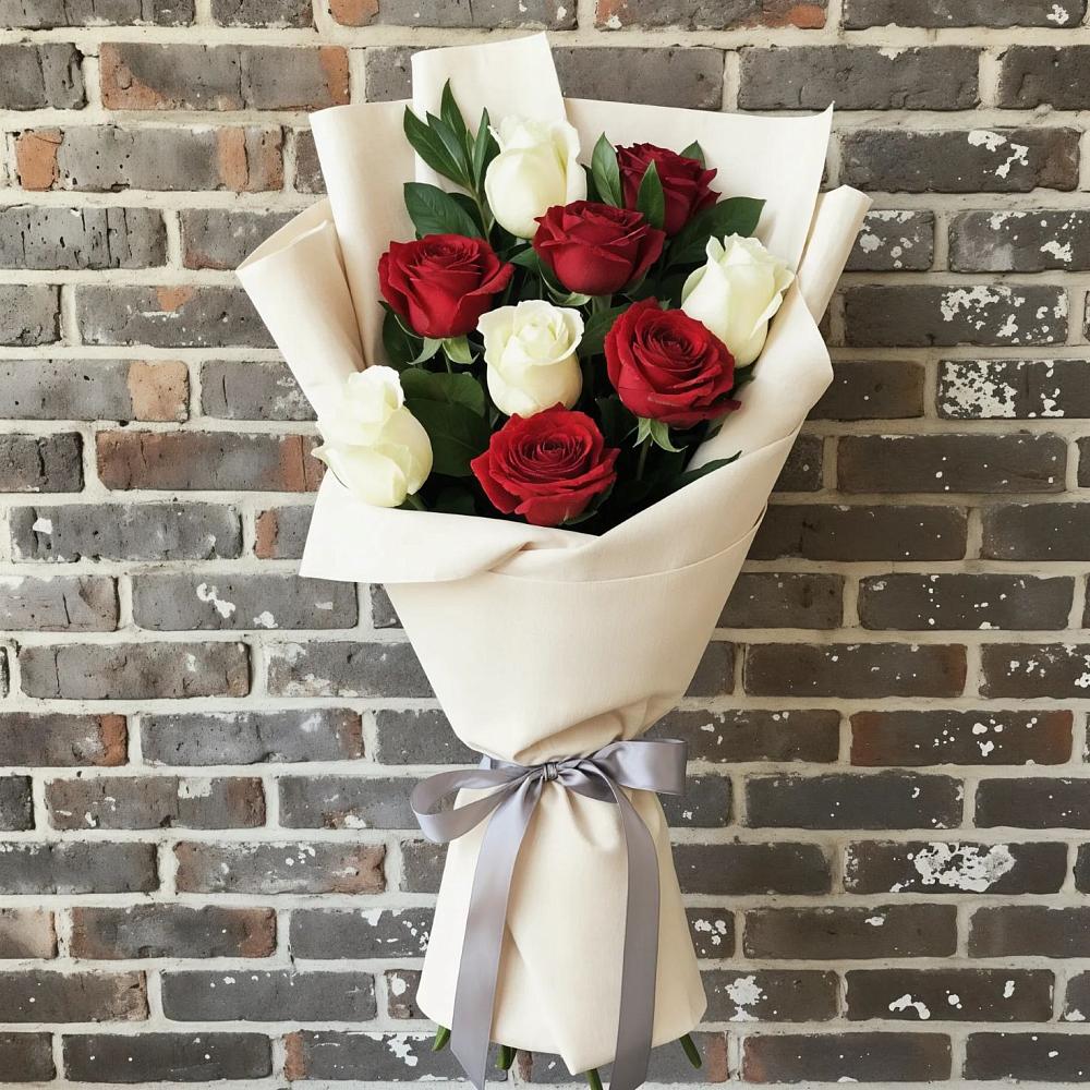 Букет цветов из: Розы в Поворино