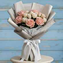 Букет цветов из:  Розы #REPLACE_PRED# Поворино