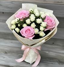 Букет цветов из:  Розы в Поворино