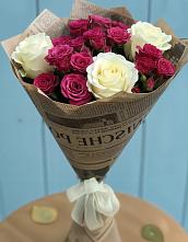 Букет цветов из:  Розы в Поворино