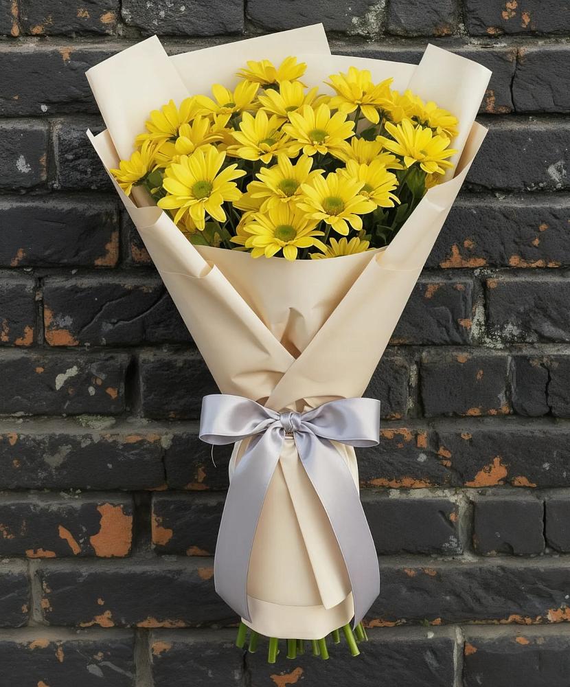Букет цветов из: Хризантемы в Поворино