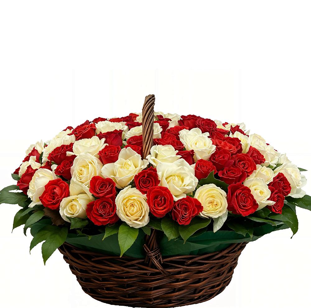 Премиум букет из: Розы в Поворино