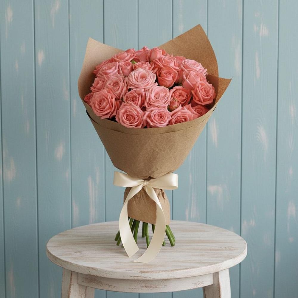 Букет цветов из: Розы в Поворино