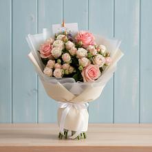 Букет цветов из:  Розы #REPLACE_PRED# Поворино