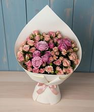 Букет цветов из:  Розы #REPLACE_PRED# Поворино