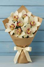 Букет цветов из:  Орхидеи и Розы в Поворино