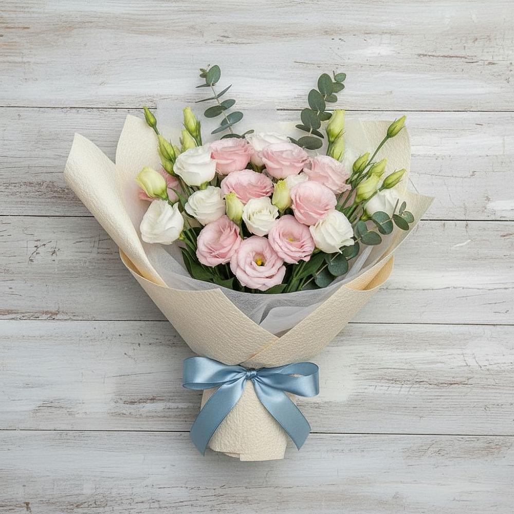 Букет цветов из: Лизиантусы в Поворино